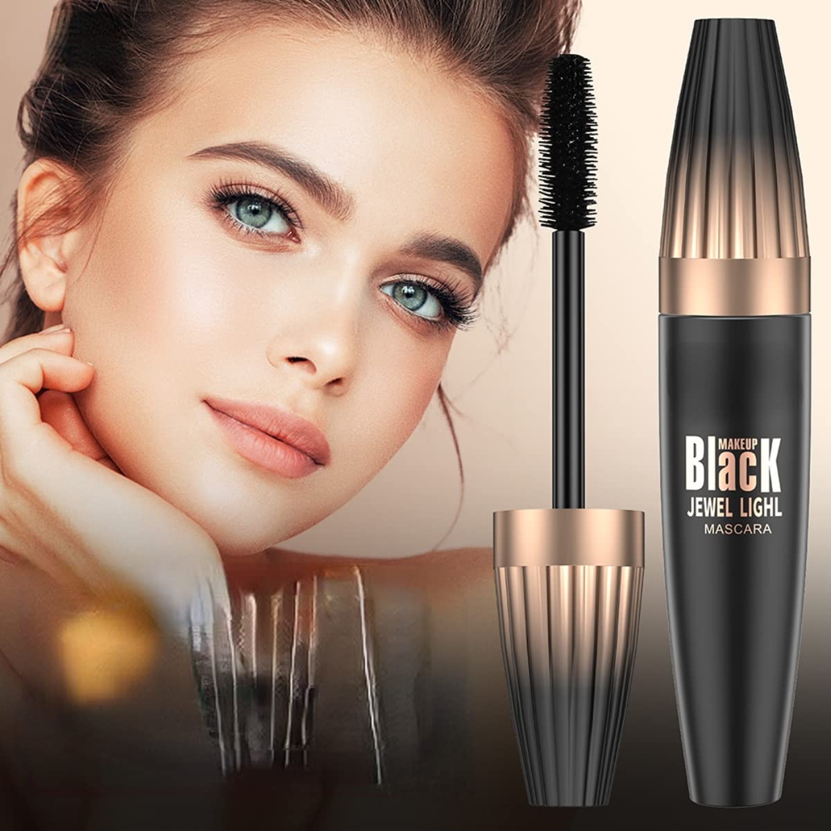 SJXYOYDS mascara offers extension-like length for a dramatic look.