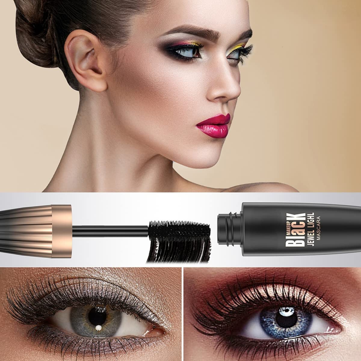 SJXYOYDS waterproof tubing formula for all-day wear and smudge resistance.