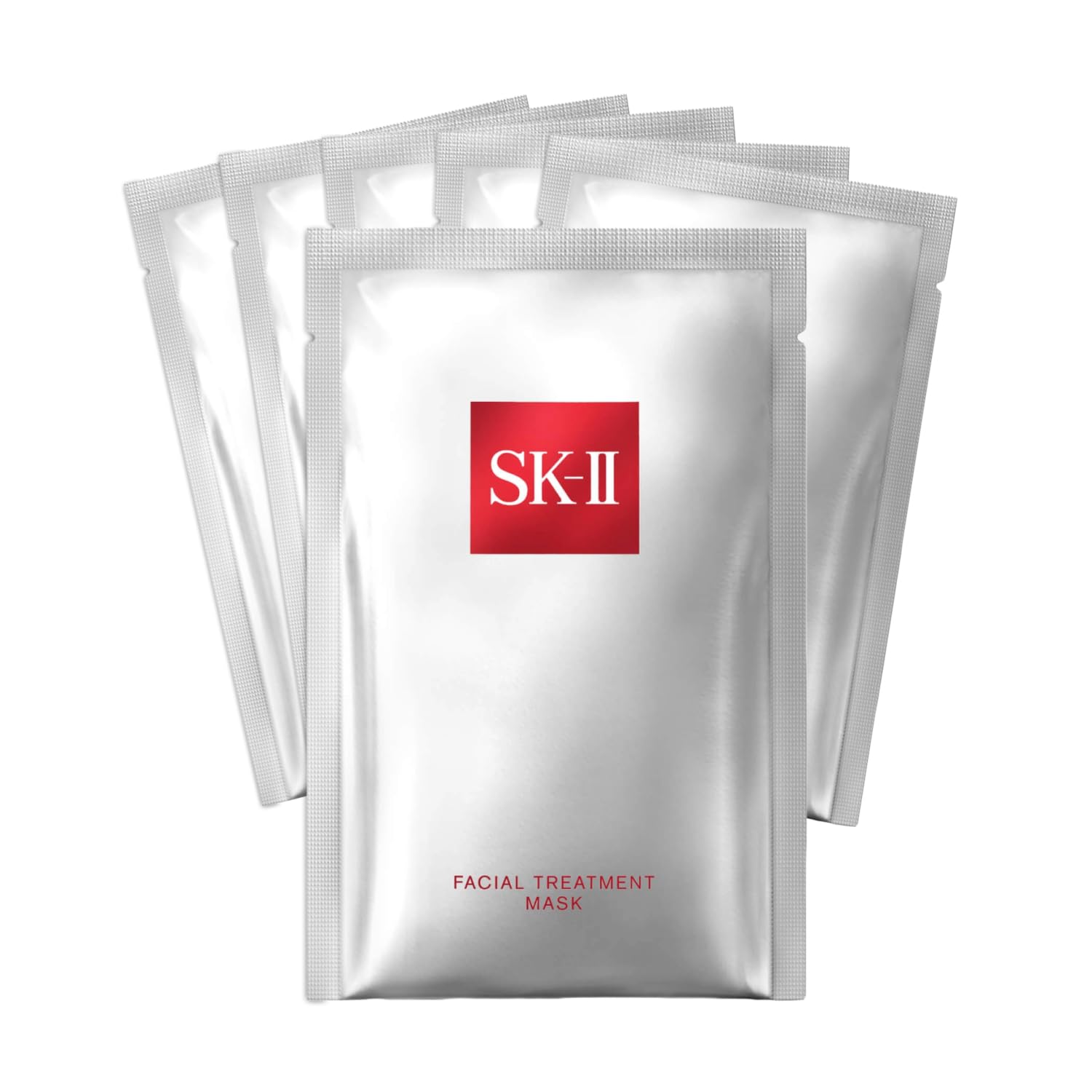 SK-II brightening face mask pack ready for use, offering radiant hydration