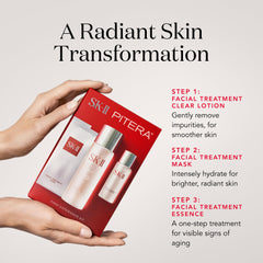 SK-II Facial Treatment Essence bottle highlights PITERA-powered hydration.
