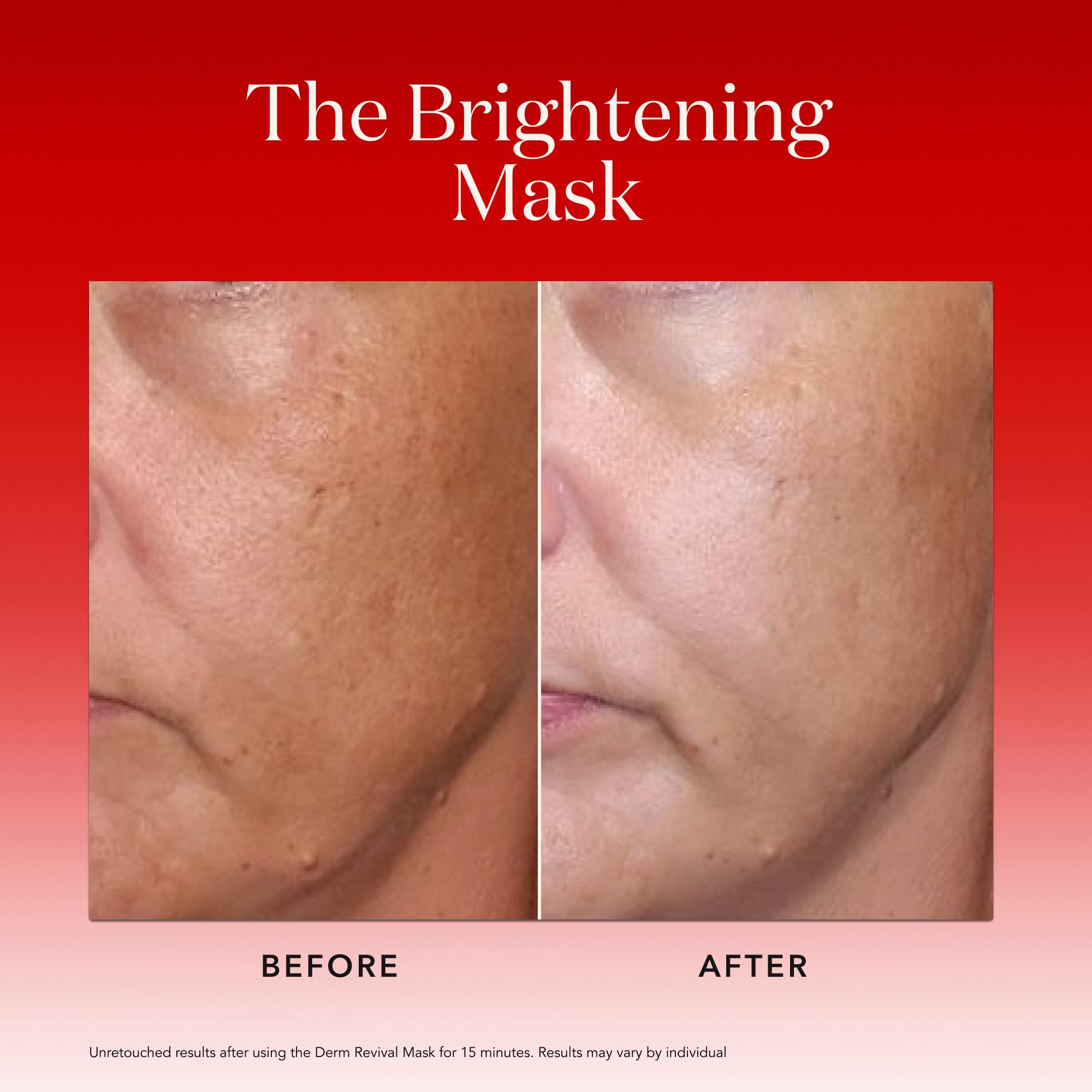 SK-II mask being applied in a quick five-minute treatment.