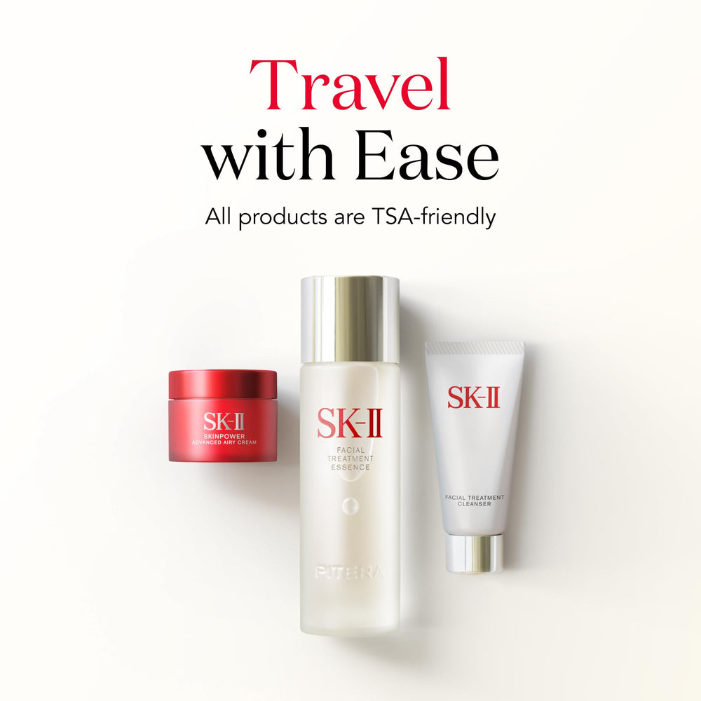 SK-II Youth Essentials set packaging illustrating a complete anti-aging routine.
