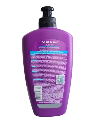 SKALA Expert Curl Cream in use on hair for defined, soft curls.