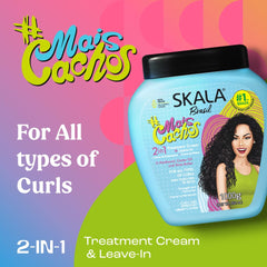 SKALA Expert Mais Cachos rich cream texture for deep hydration and smooth curls