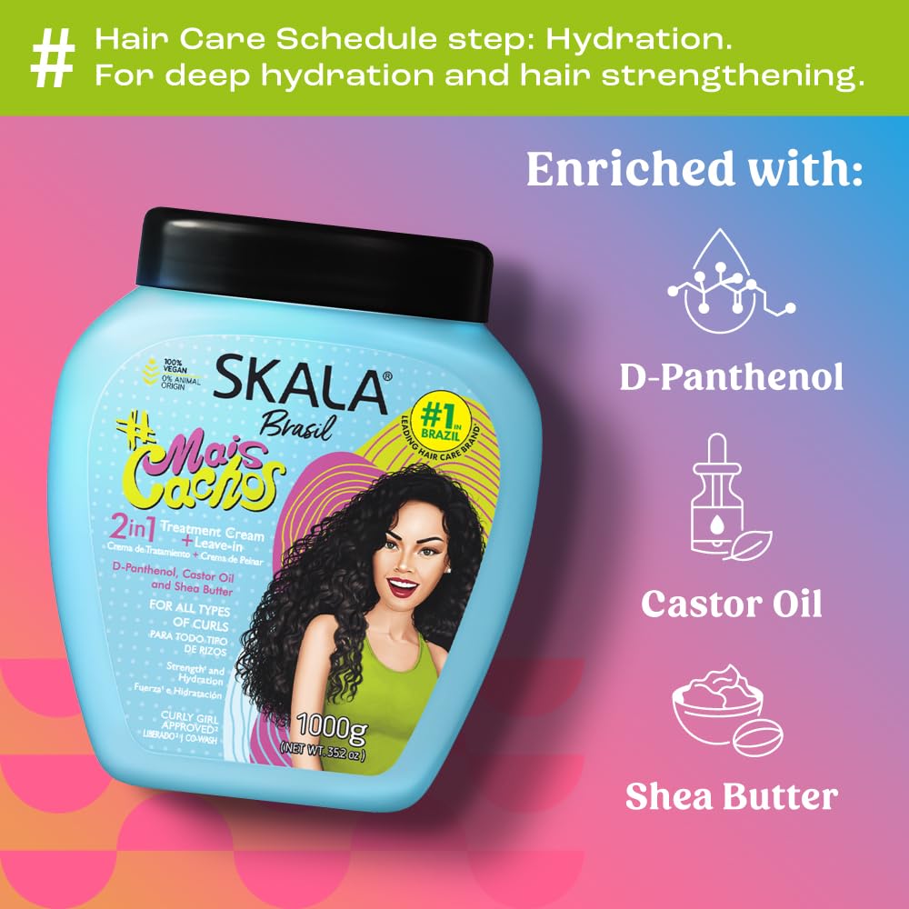 SKALA Expert Mais Cachos deep-conditioning texture ready for nourishment
