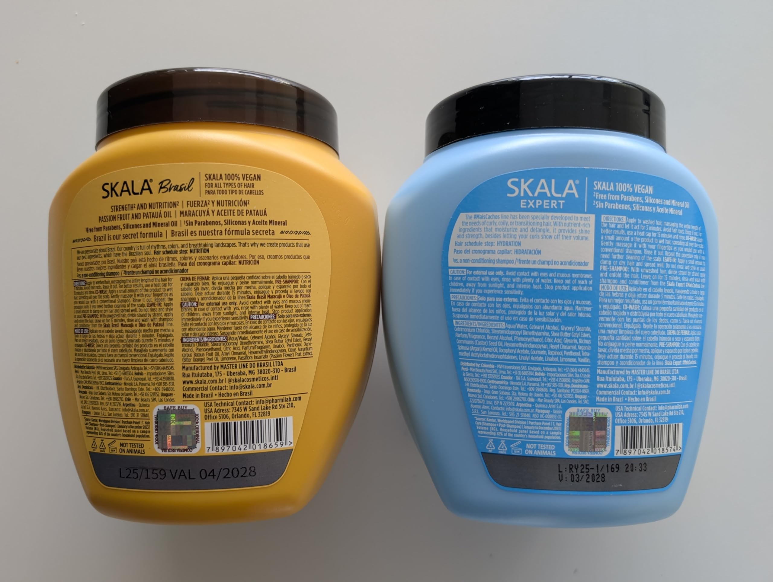 SKALA Hair Type 3ABC cream texture closeup showing rich moisture for curls.