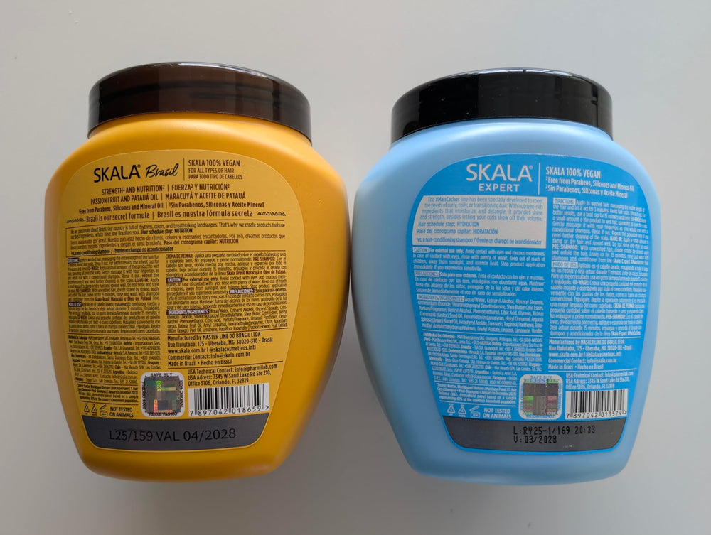 SKALA Hair Type 3ABC cream texture closeup showing rich moisture for curls.
