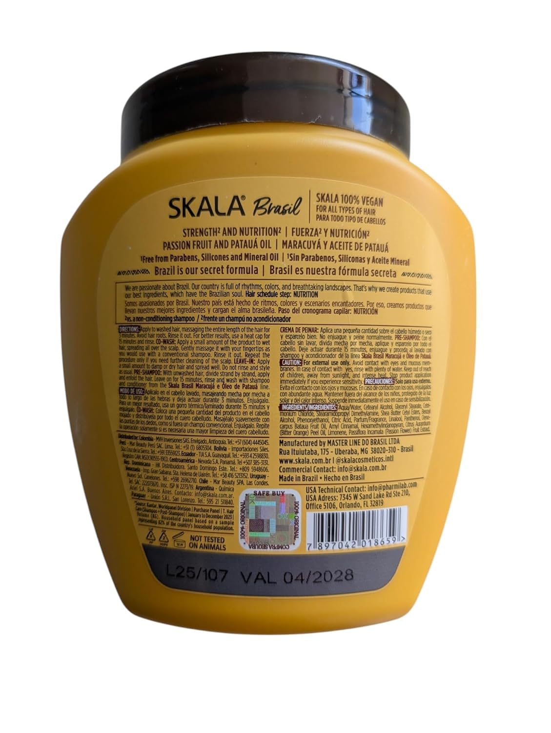 SKALA Hair Type 3ABC dual-use cream image suggesting deep conditioning and styling versatility.