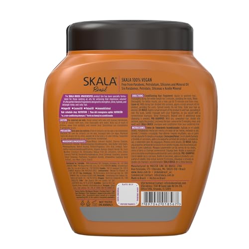 SKALA Mais Crespos bottle helps tame frizz for smoother, defined curls.