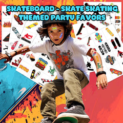 96PCS skateboard tattoos are waterproof for outdoor play.