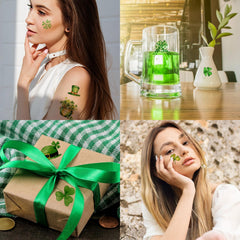 Skedimu Lucky clover and horseshoe designs ideal for parade accessories.