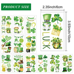 Skedimu Pot of gold and beer mug tattoos add playful accents.