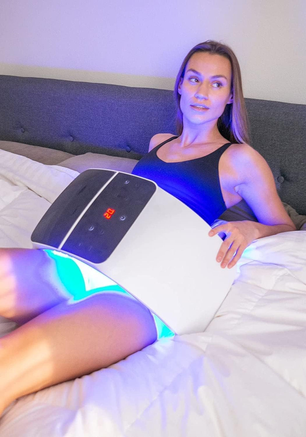 SKEYNDOR LED therapy mask blue-light image signals clarity-supporting blue spectrum