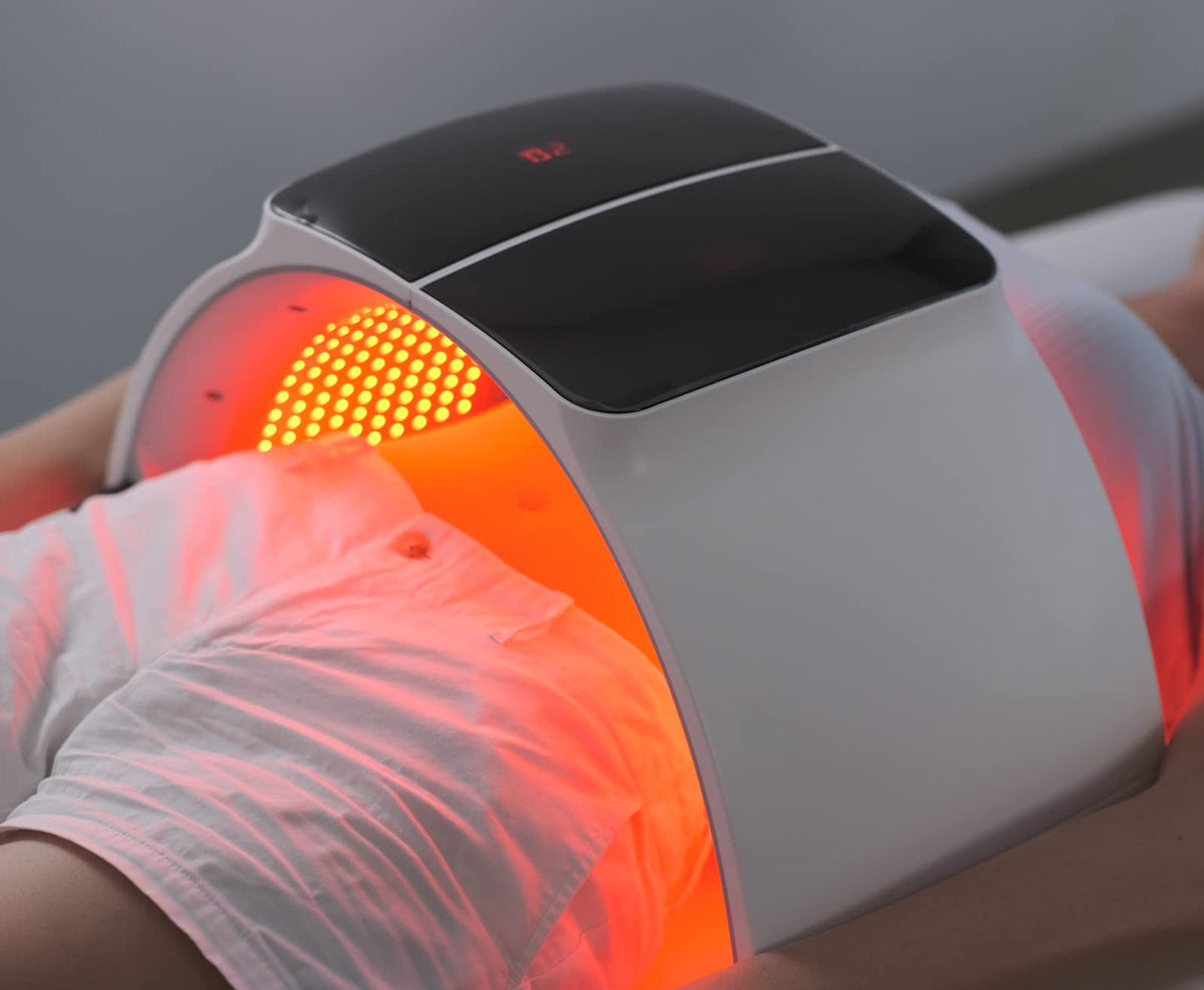 SKEYNDOR LED therapy mask front view shows at-home skincare convenience