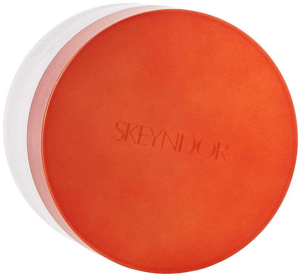 Skeyndor Power C+ energizing emulsion packaging emphasizes premium skincare solution for brightening routine
