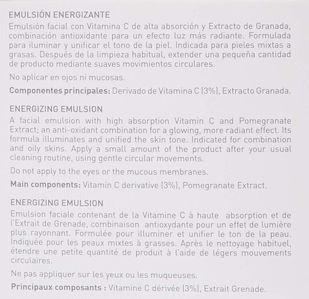 Skeyndor Power C+ energizing emulsion routine-step fits into morning skincare