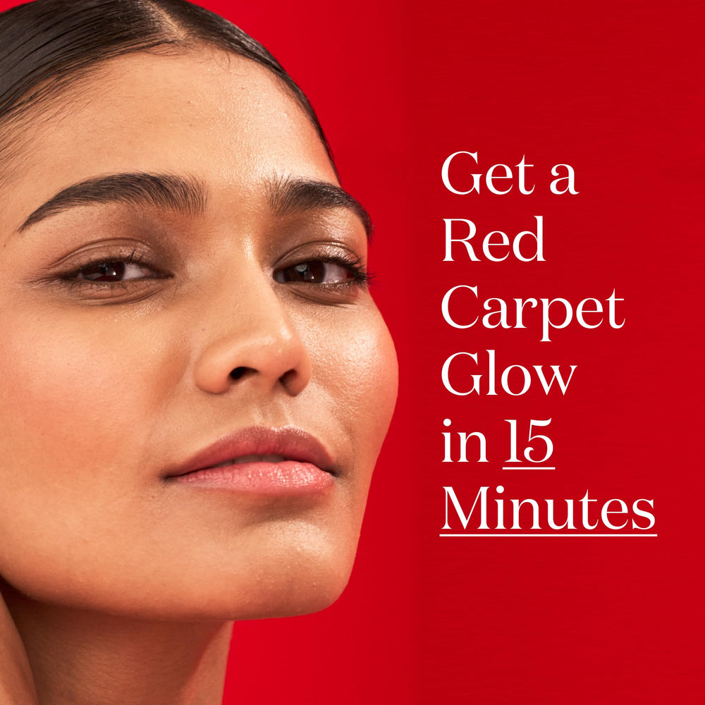 SK-II mask applied on the face delivering quick refresh and moisture.