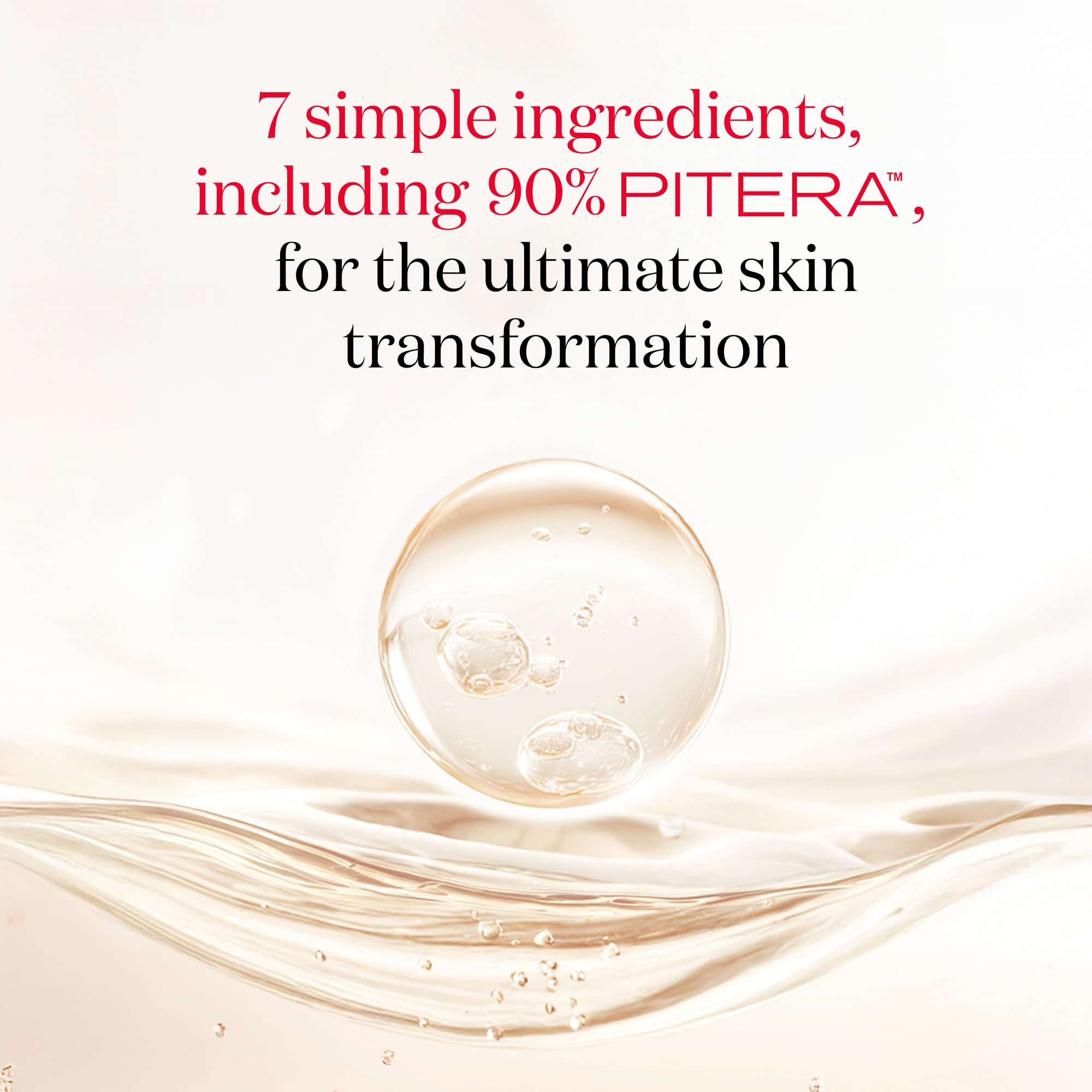 Celebrity-approved SK-II essence as part of a daily skincare ritual.