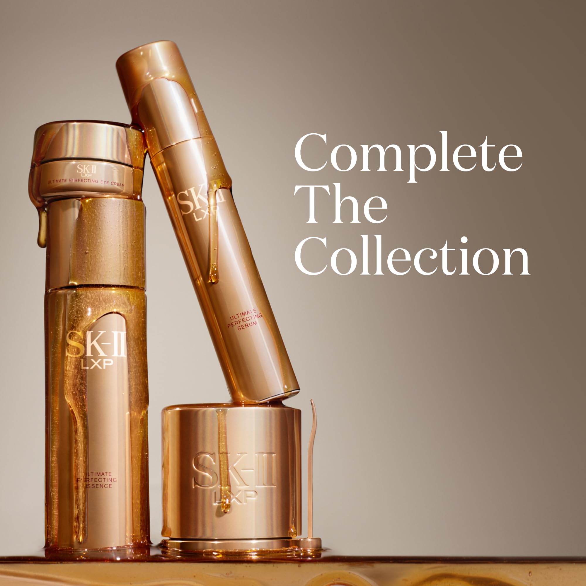 Lychee extract visual cue in SK II LXP eye care