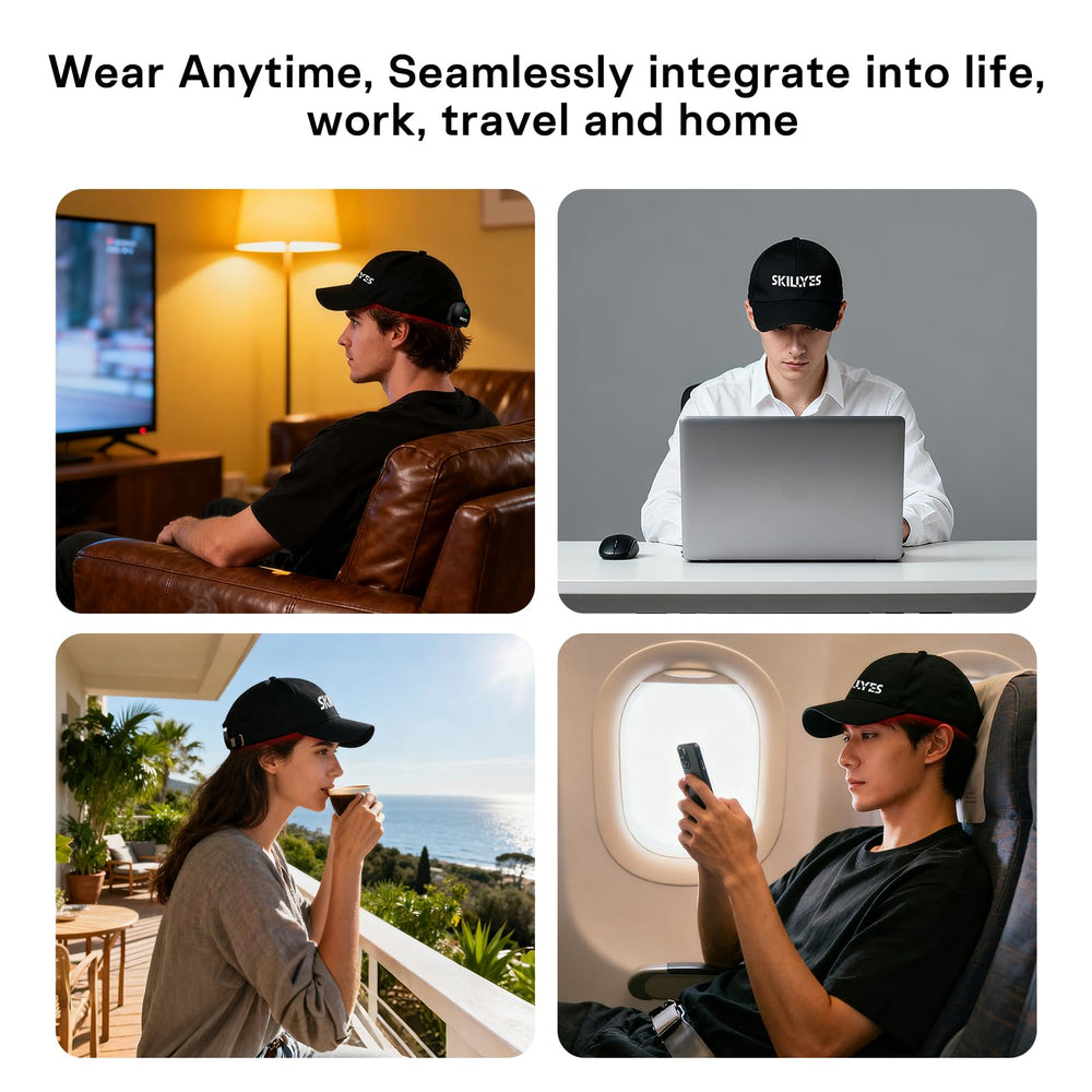 SKILLYES fashion-forward cap transforms from device to everyday wear