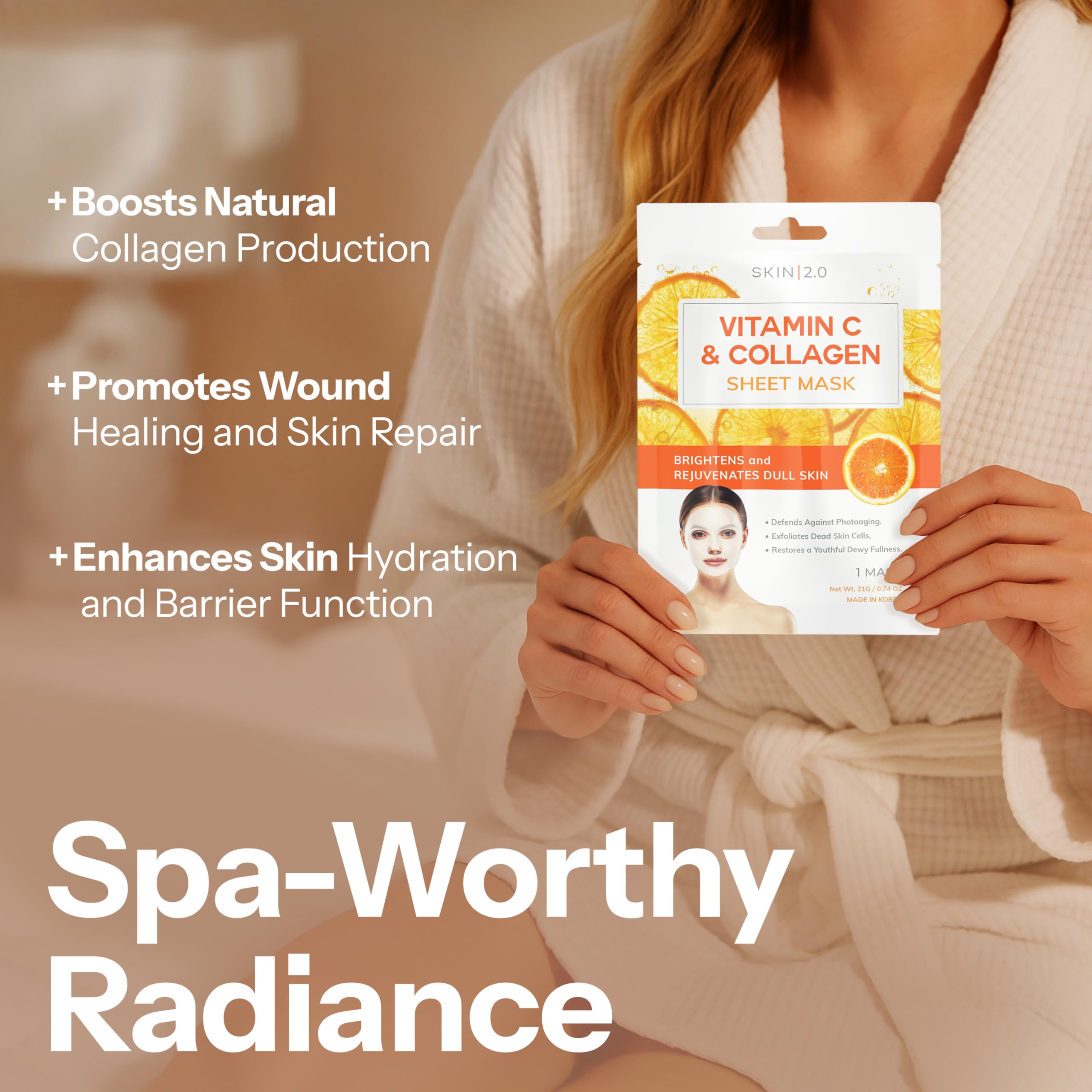 Cruelty-free logo and clean ingredients on Skin 2.0 packaging