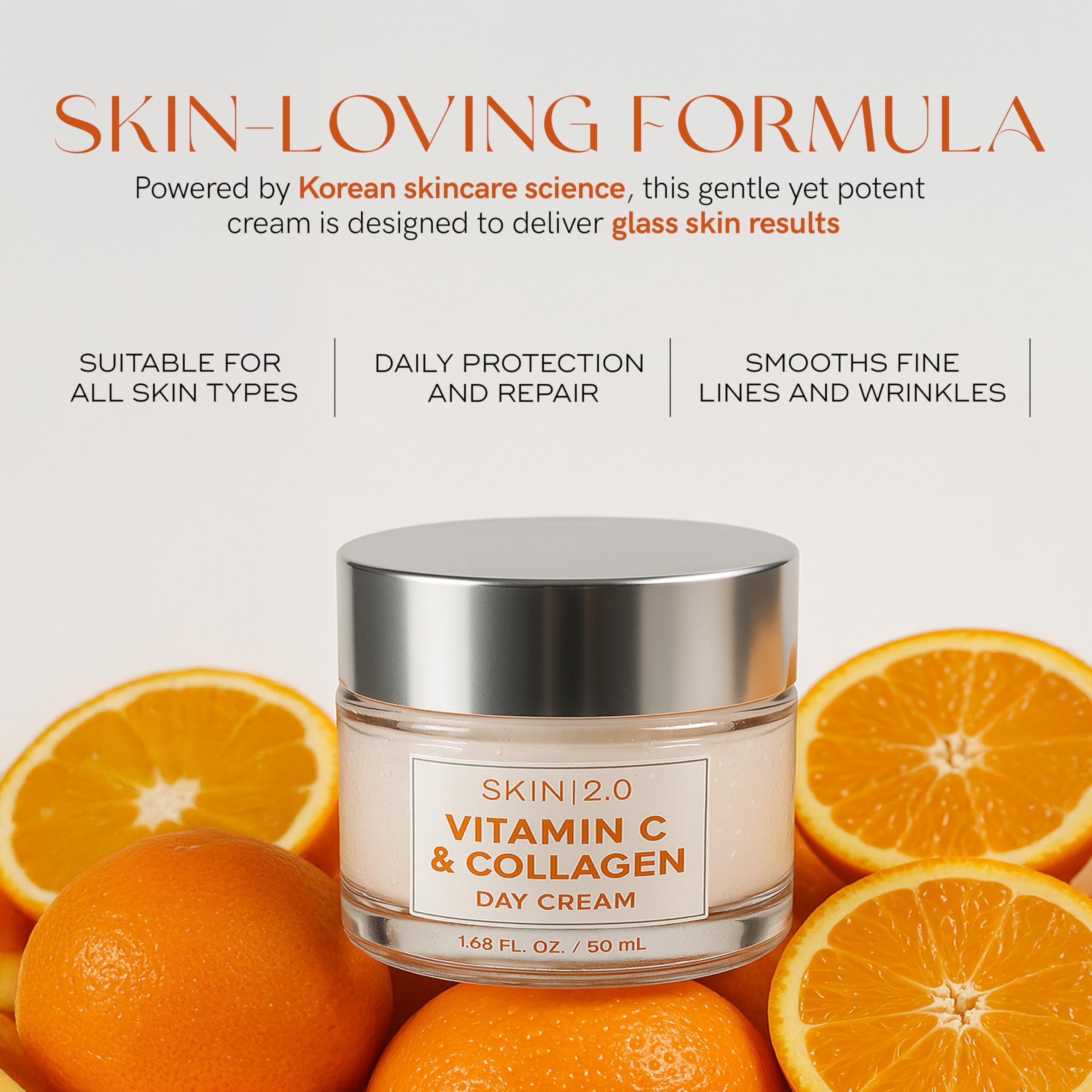 Skin 2.0 compact packaging suggests premium feel and easy daily use.