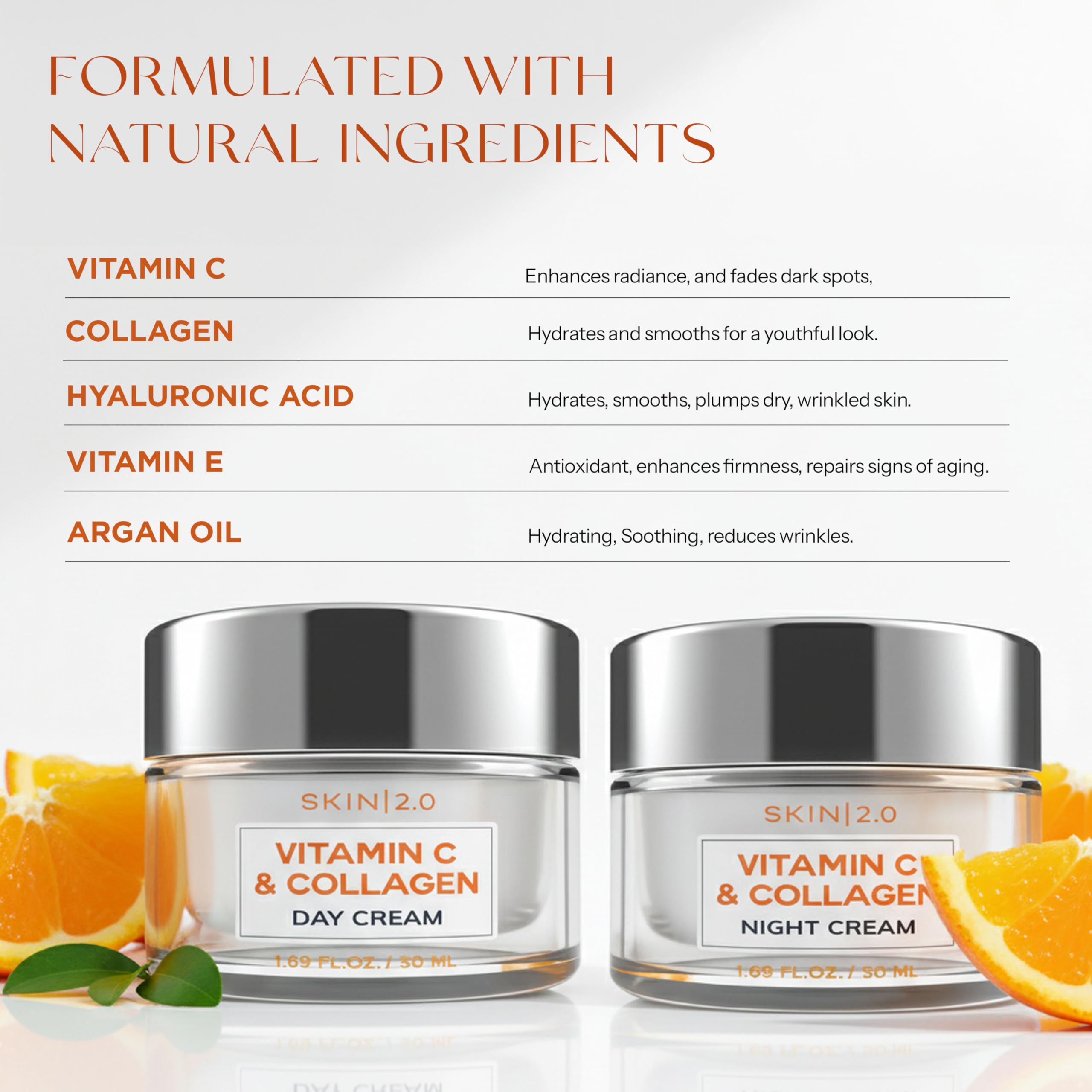 Skin 2.0 duo-pack packaging with clear branding and product names