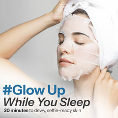 Skin 2.0 sheet mask provides hydration boost for thirsty skin.
