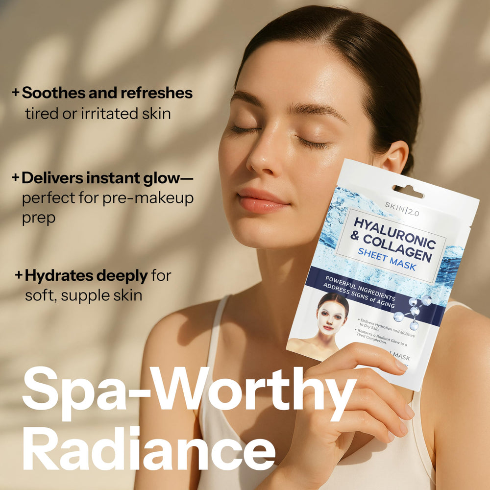 Skin 2.0 Made in South Korea indicates quality and innovation.