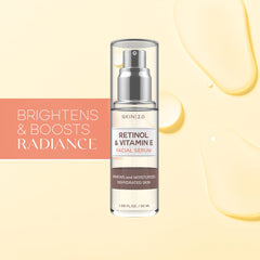 Skin 2.0 serum dropper pouring, convenient for nightly use.