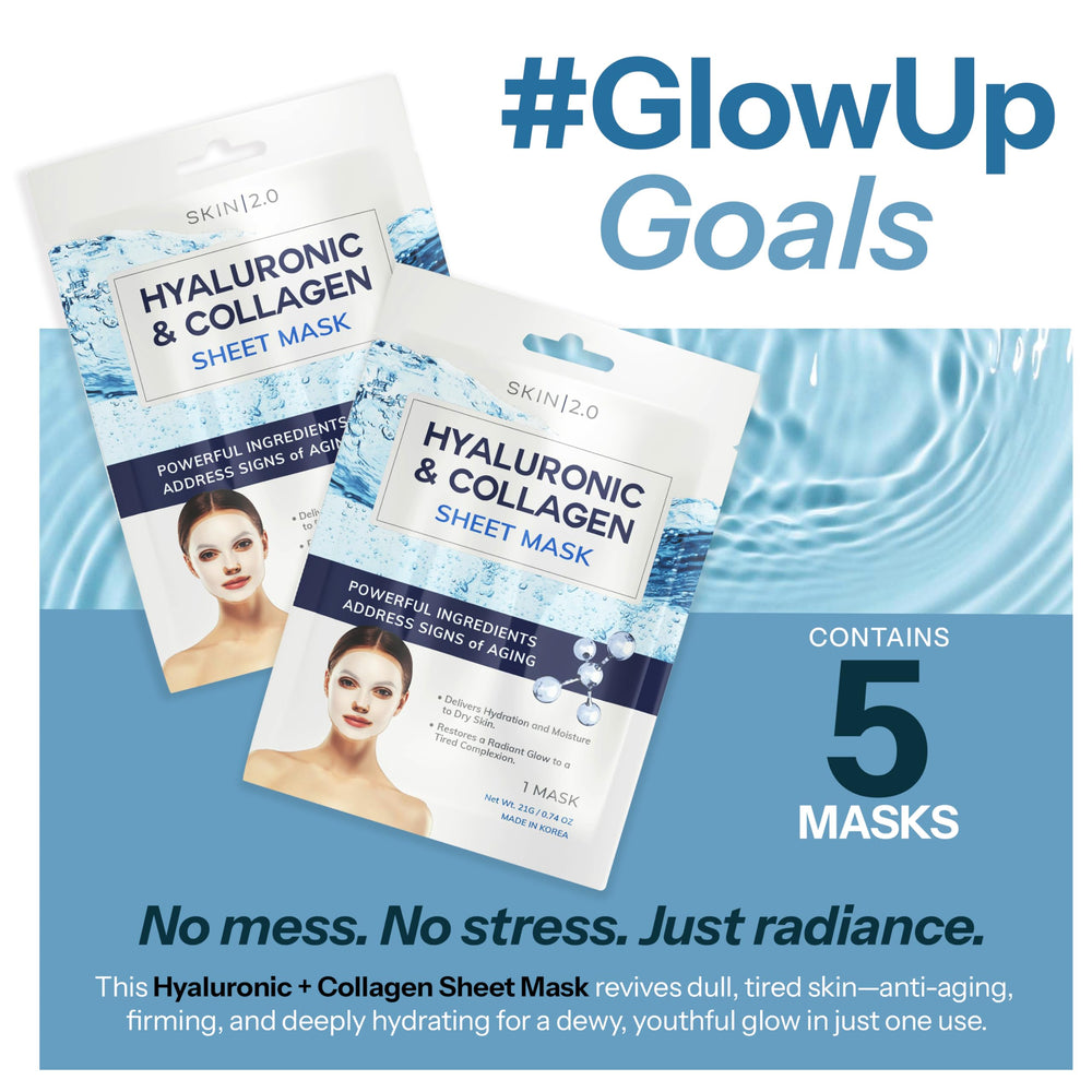 Skin 2.0 mask helps firm and tone facial skin.
