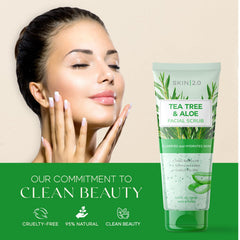Foaming cleanse motion with Skin 2.0 Tea Tree & Aloe scrub