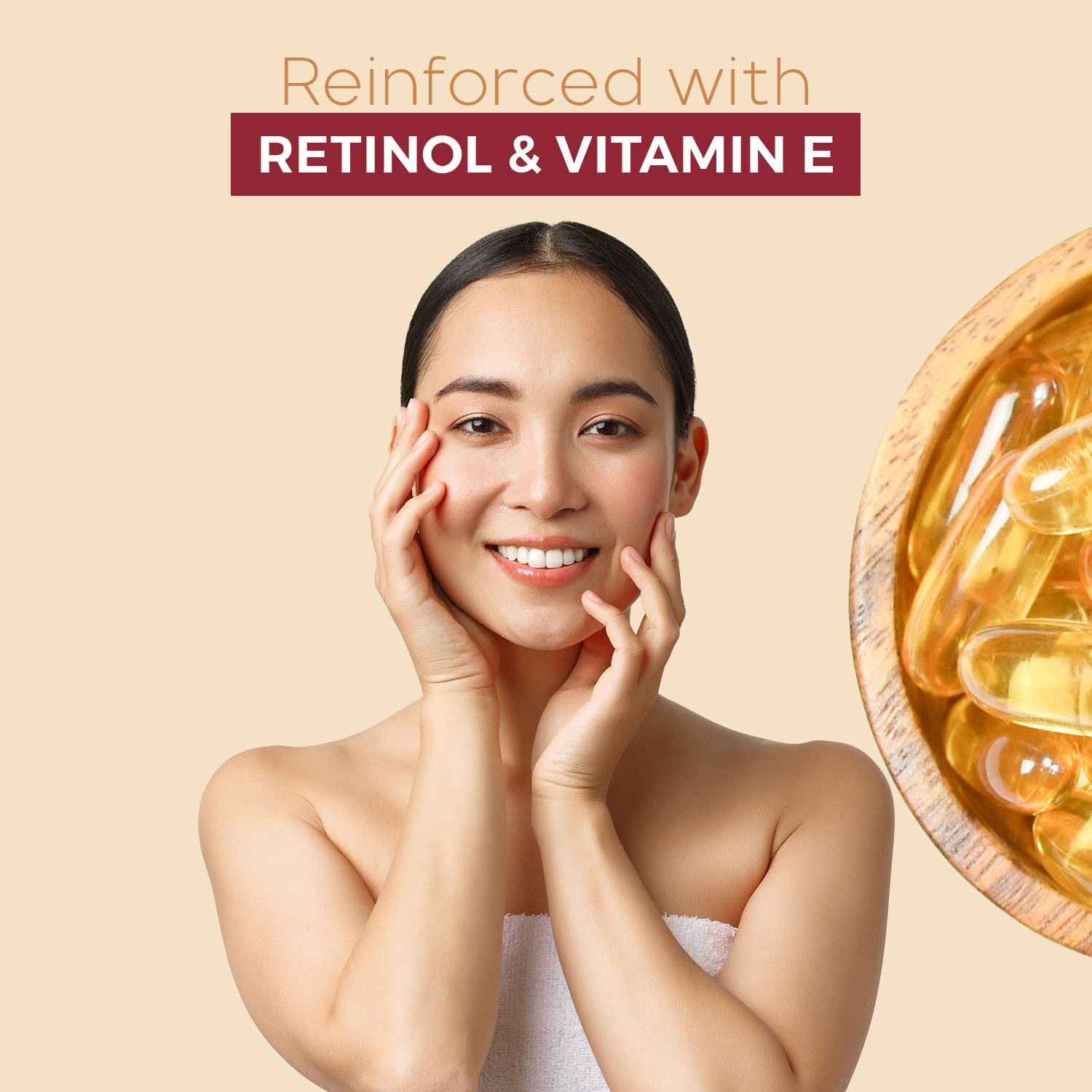 Skin Aesthetics natural ingredients with retinol and vitamin E for healthier skin