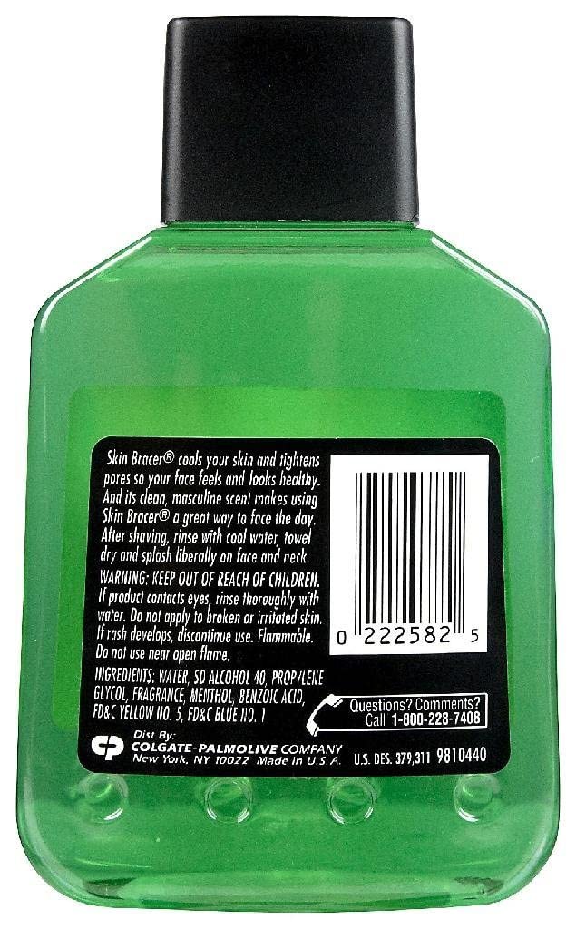 Skin Bracer by Mennen two-pack box highlights convenient daily grooming and splash.
