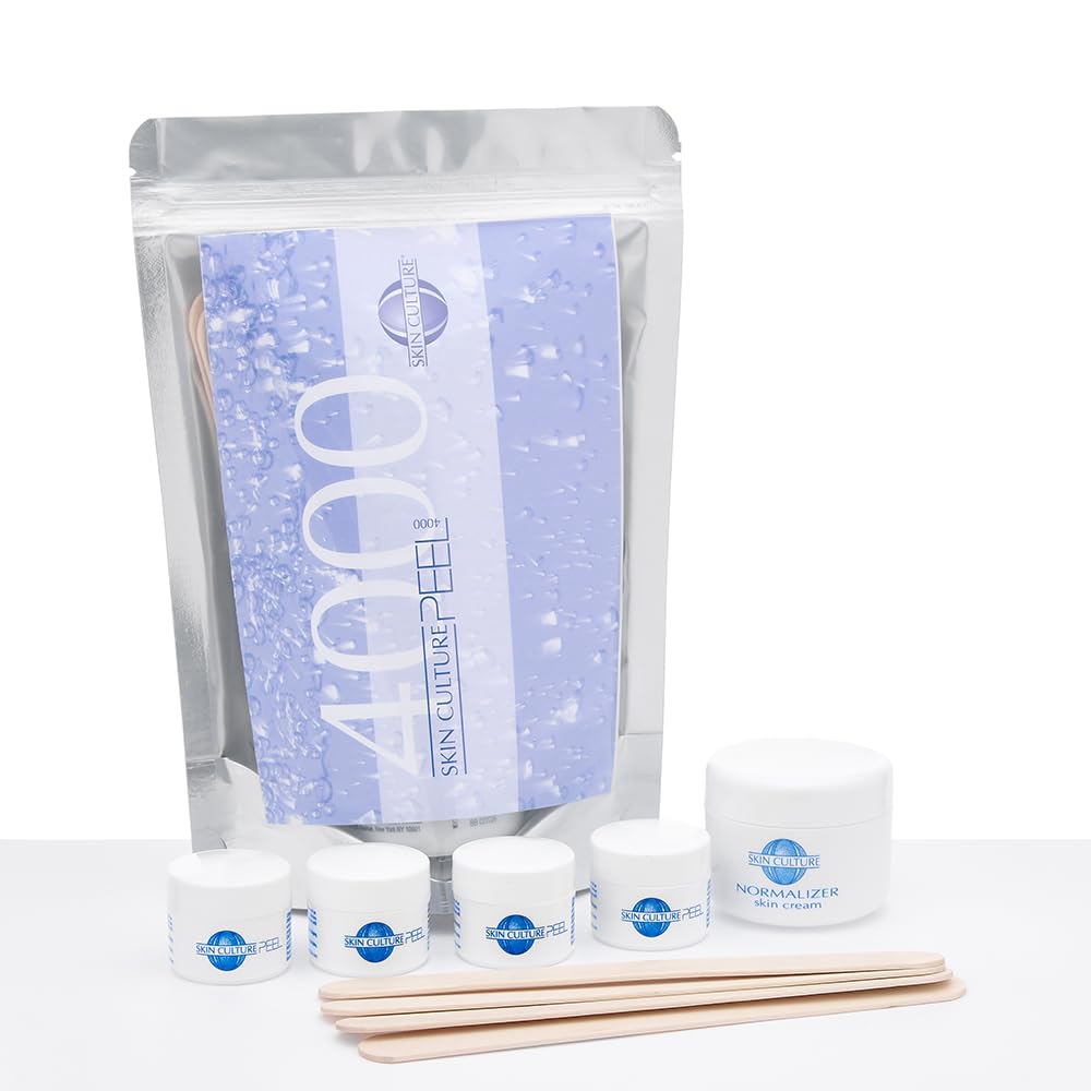 Skin Peel 4000 cream tube for deep exfoliation and smoother texture.