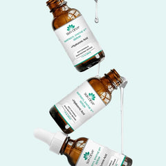 SKIN DEVA Matrixyl Synthe 6 serum dropper ready for precise nightly application