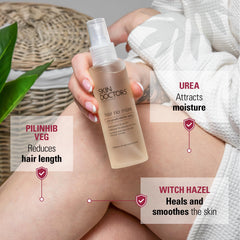 Natural plant extracts in Skin Doctors Hair No More soothe skin after removal.