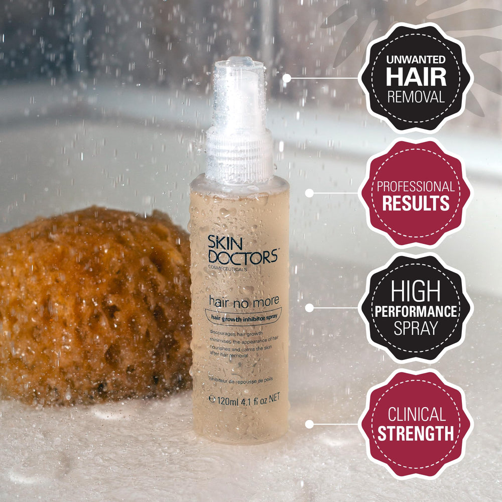 After use, Skin Doctors Hair No More may help skin feel calm.