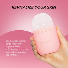Skin Gym Ice Roller boosts glow with quick at-home spa relief.