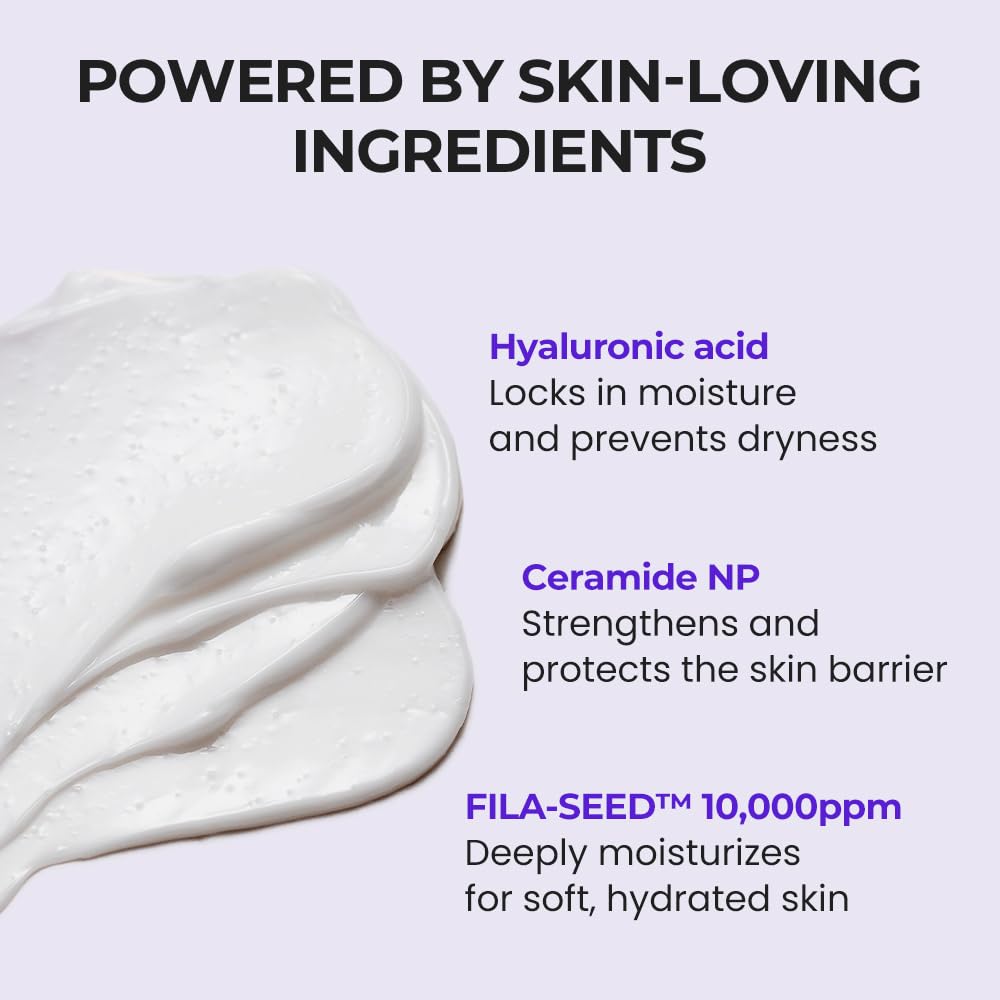 An application view of Barrierderm being spread evenly on skin for lasting moisture.