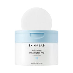 SKIN & LAB Hybarrier Hyaluronic Pad pack demonstrates hydration potential for dry skin.