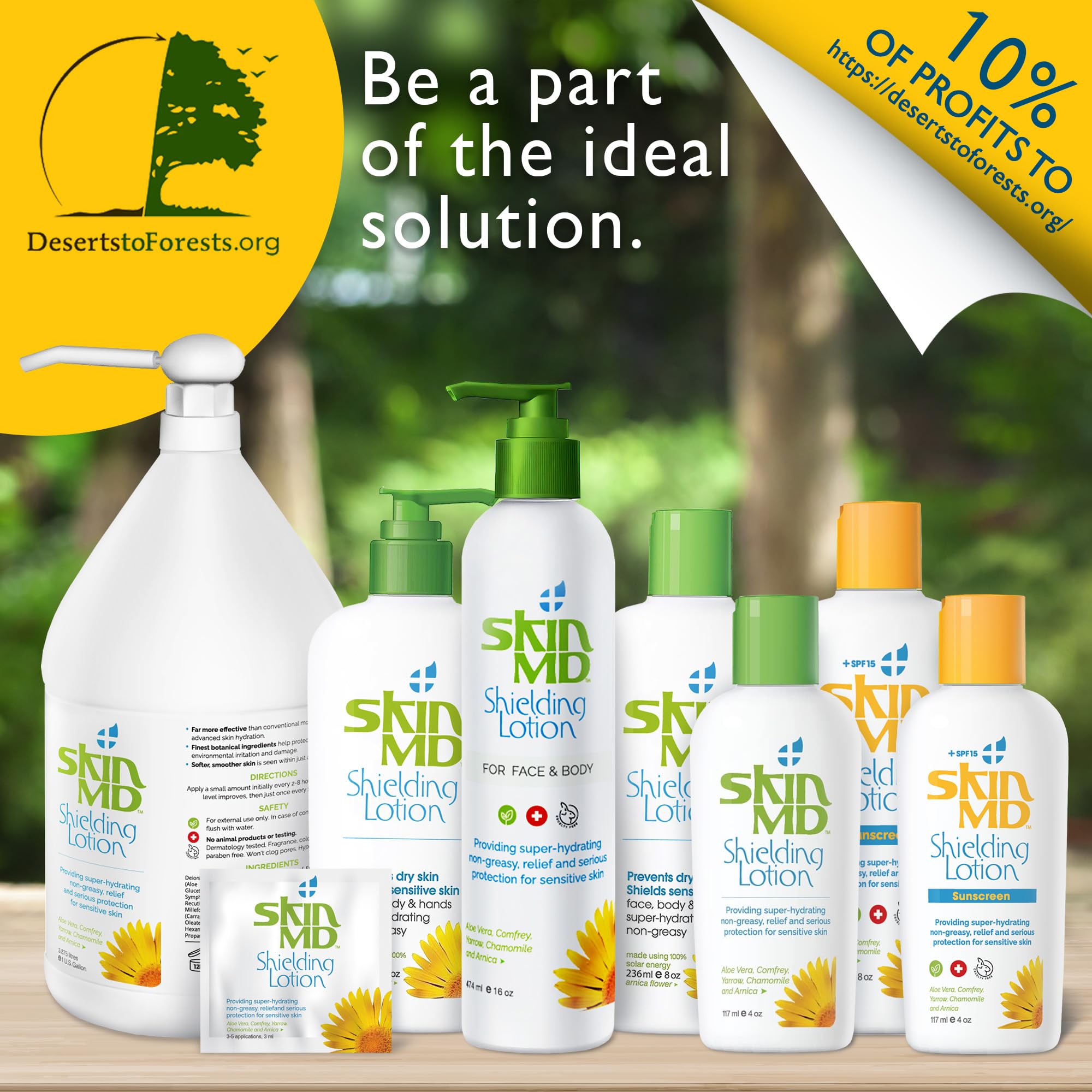 Skin MD Shielding Lotion is suitable for kids with eczema.