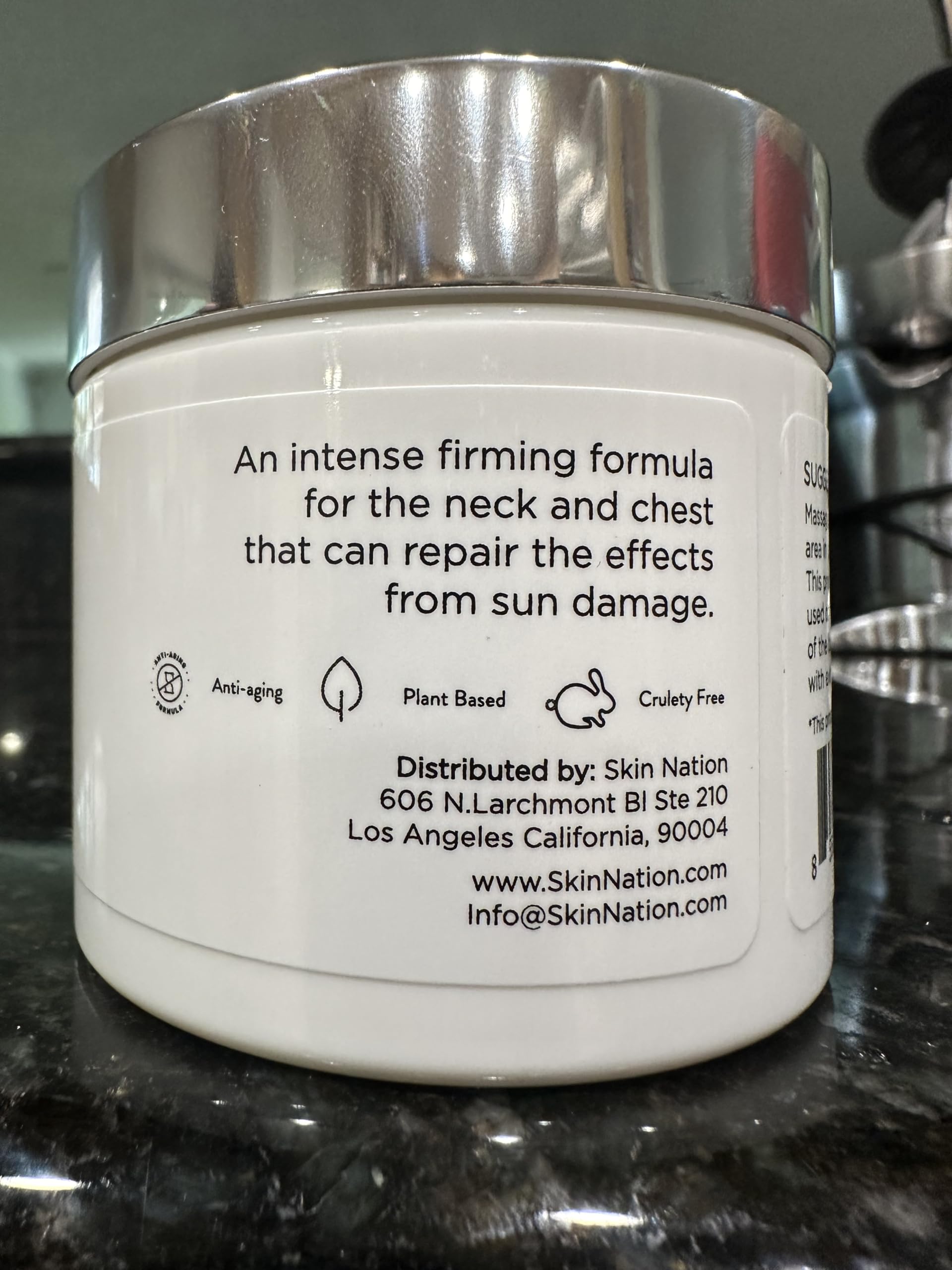 Skin Nation Super Firming Cream spa-inspired experience invites daily self-care.