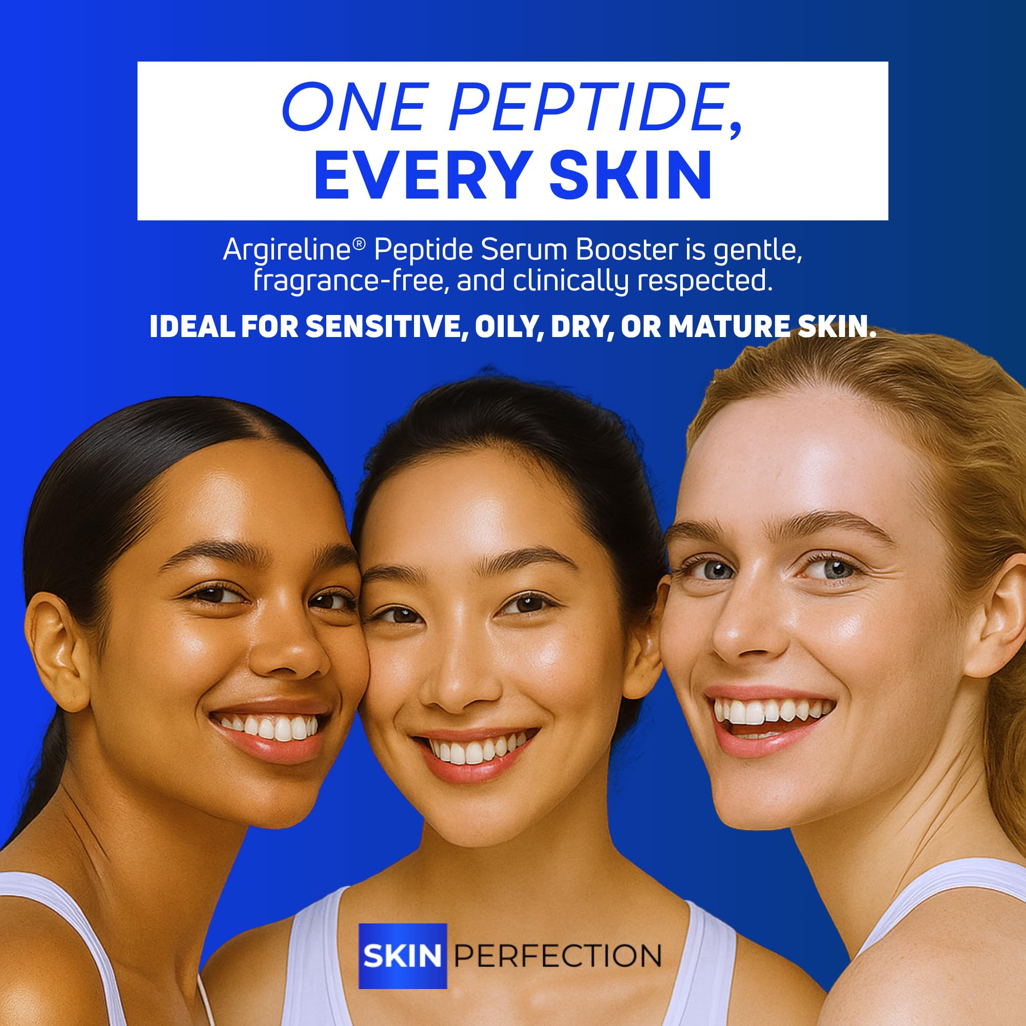 Skin Perfection Argireline Serum applied on hand illustrates easy routine integration.