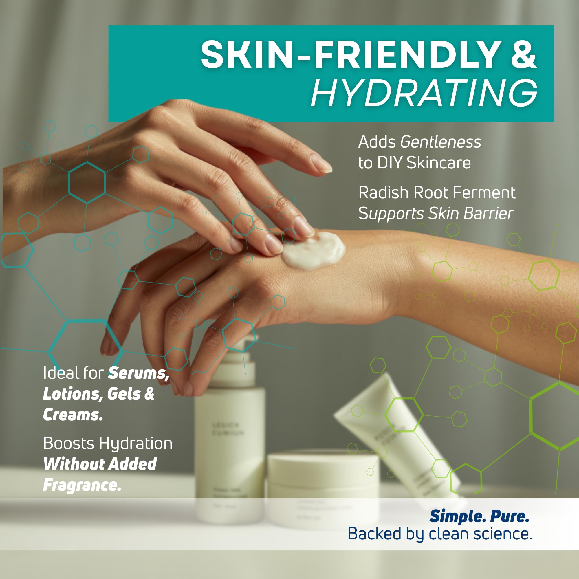Skin Perfection Leucidal Liquid Complete mixing scene for easy 2-4% usage