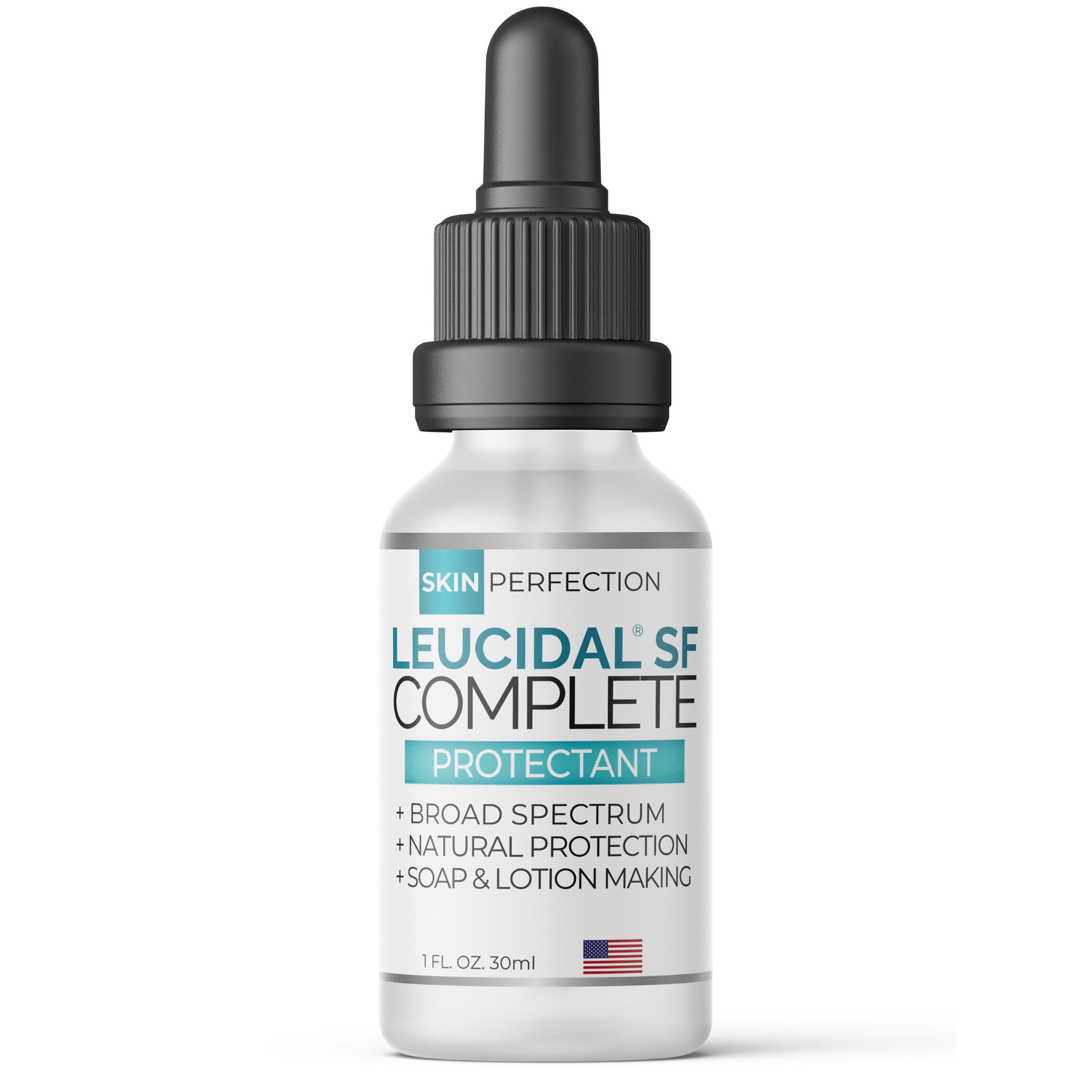 Skin Perfection Leucidal SF Complete bottle for DIY skincare with longer shelf-life.