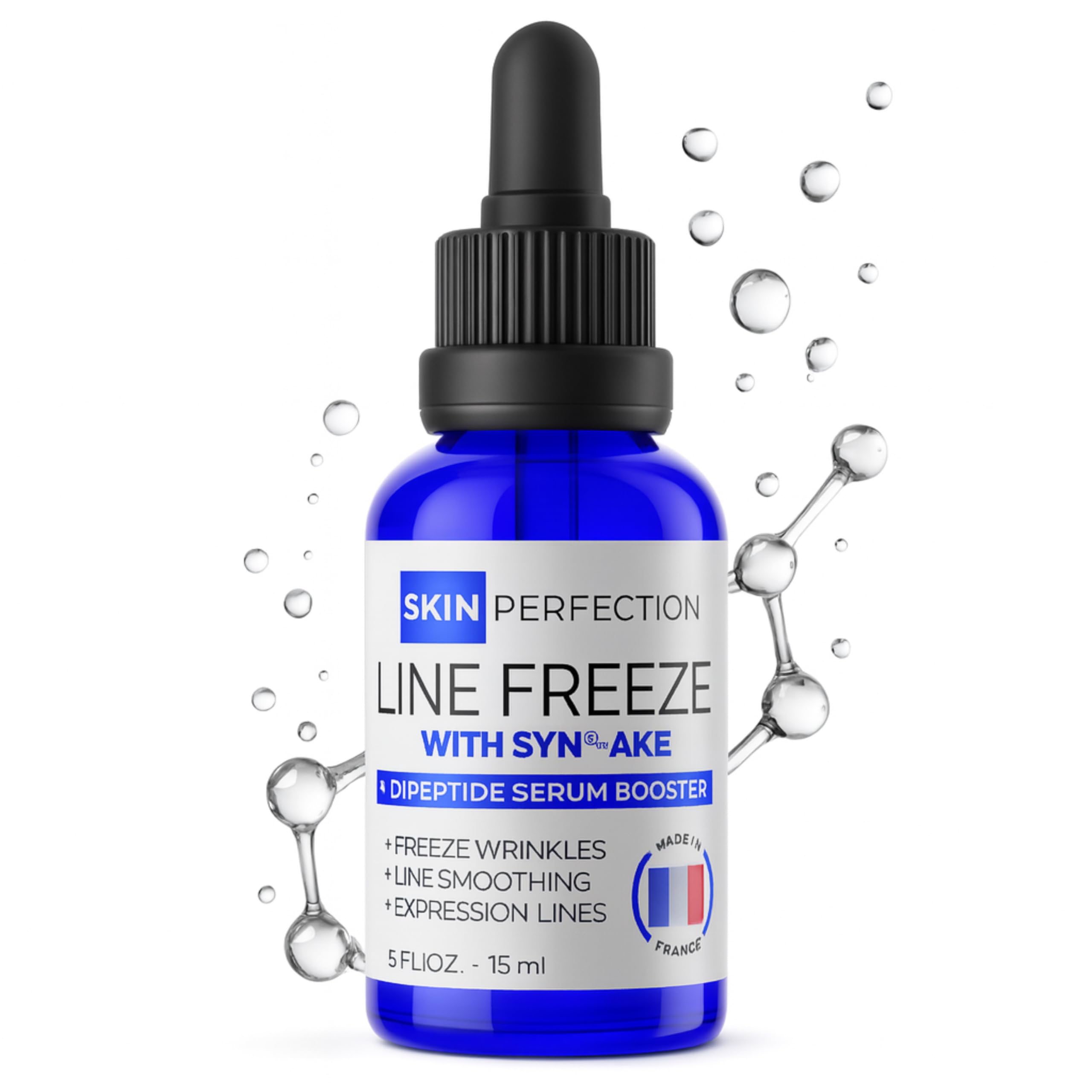 Packaging label showcasing Skin Perfection branding.