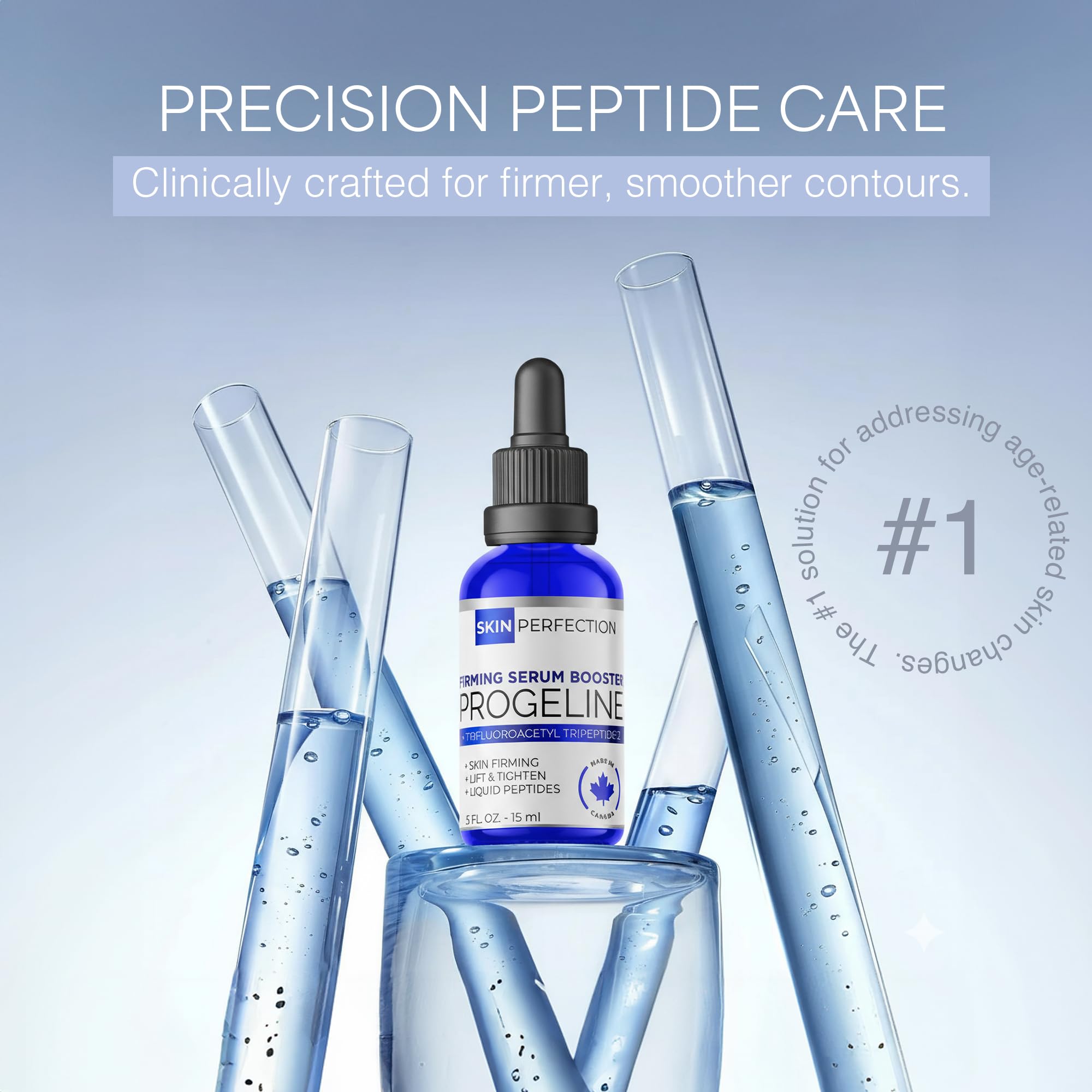 Skin Perfection Progeline Serum Booster face-apply on skin for smooth texture