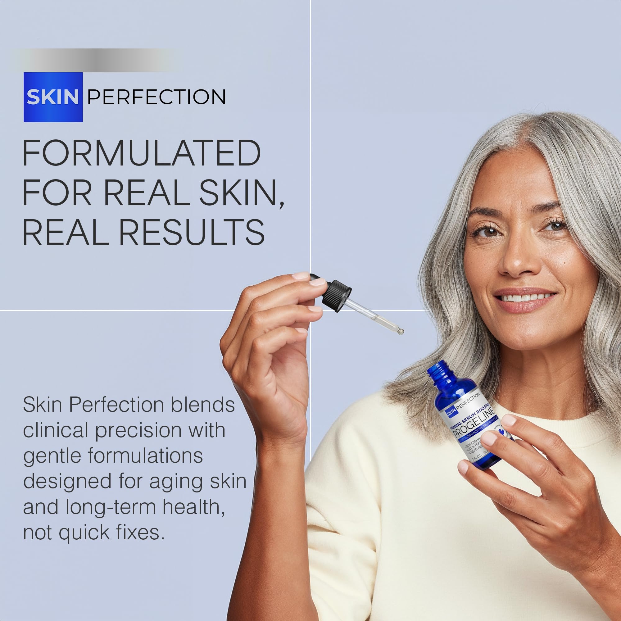 Skin Perfection Progeline Serum Booster lightweight, hydrating texture closeup
