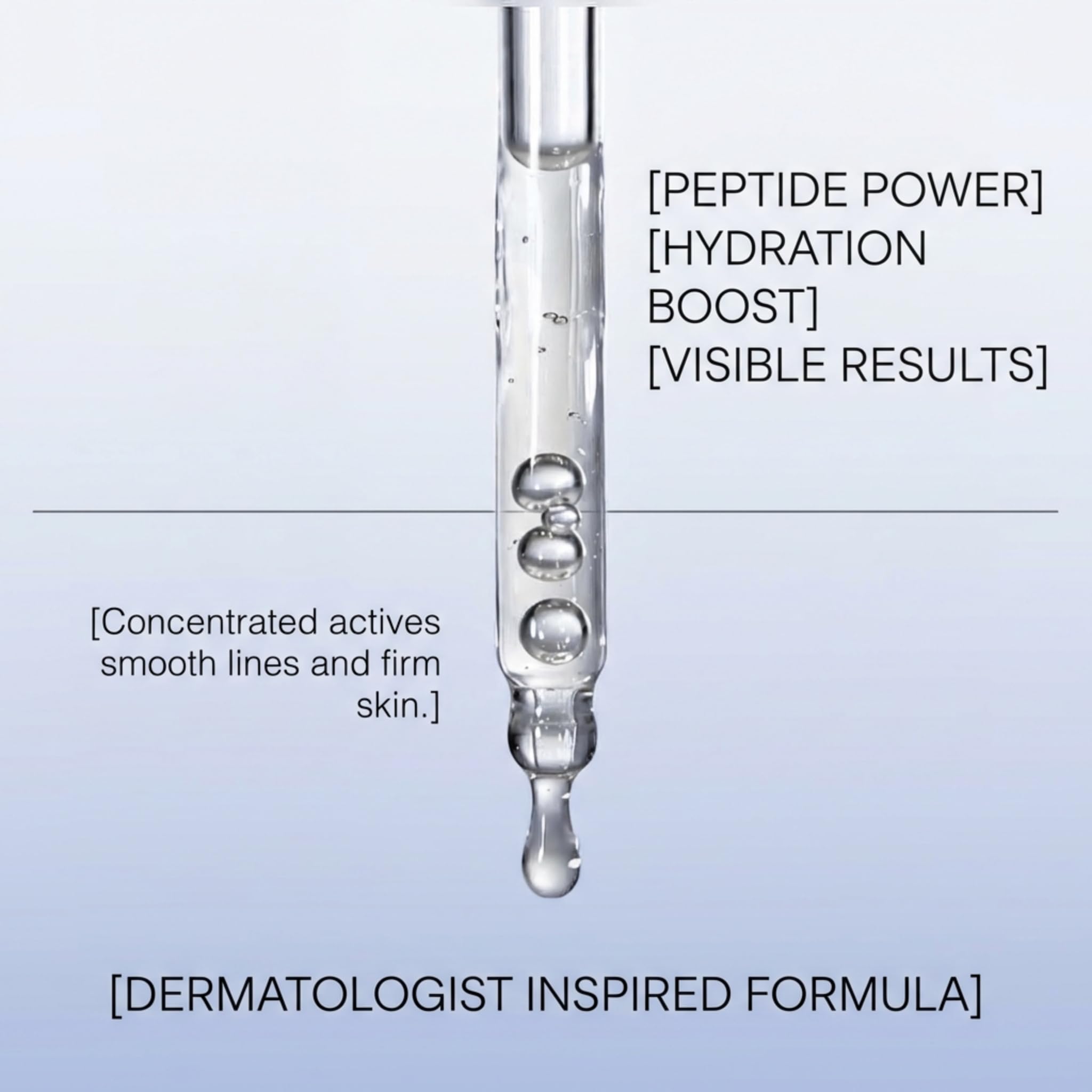 Skin Perfection serum applied to cheek for smooth, non-greasy feel